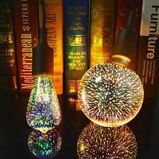 3d Led Holiday Light Bulbs Led Neon Lighting Decorative Light Bulbs Bulb
