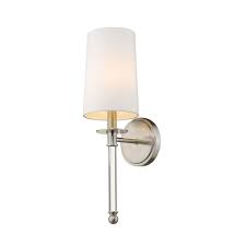 We did not find results for: Z Lite Mila Brushed Nickel One Light Wall Sconce 808 1s Bn Bellacor