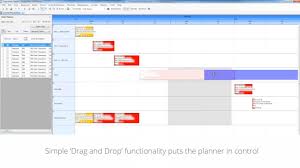 Access Planning Scheduling Drag And Drop Gantt Chart