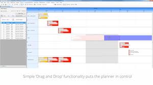 access planning scheduling drag and drop gantt chart