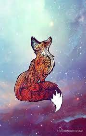Fox Galaxy And Art Image Fox Art Art Fox Drawing