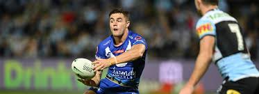 Canterbury bulldogs nrl players mark o'meley, roy asotasi, brett oliver and jonathan thurston pic glenn campbell.source: Nrl 2021 Canterbury Bulldogs Kyle Flanagan Halfback Bracing For Father Shane S Commentary Stint Nrl
