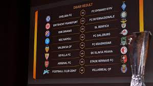 2021 europa league final villarreal vs manchester united will take place on wednesday, may 26. Europa League 1 8 Finals Fixtures And Schedule Footballtalk Org