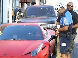 The singer treated photographers to an increasingly rare smile earlier this week, and little wonder. Note To Justin Bieber Don T Park Your Matte Red Ferrari In The Red Zone Autospies Auto News