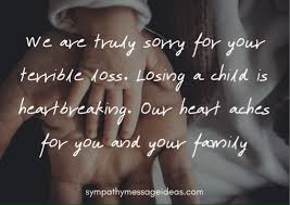 Check spelling or type a new query. Words Of Sympathy For Loss Of Child Sympathy Card Messages