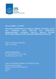 Hal ini merupakan fenomena sifat koligatif tekanan osmosis. Pengaruh Komposisi Dan Ukuran Serbuk Leaching Agent Nacl Terhadap Sifat Mekanik Dan Morfologi Biodegradable Material Mg Fe Zn Dengan Metode Metalurgi Serbuk Untuk Aplikasi Orthopedic Devices Its Repository