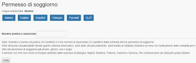 9 del testo unico), è il permesso che ha sostituito, dall'8 gennaio 2007, quella che in precedenza. Per Vedere Se Il Permesso Di Soggiorno E Pronto Controllo Pratica Online