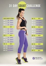 30 day squat challenge or we know how to do it