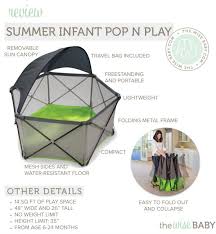 Summer Infant Pop N Play Review The Wise Baby Pop N Play Summer Baby Outdoor Baby