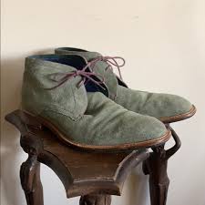 Ted Baker London | Shoes | Ted Baker Linnus Chukka Boots In Dark Greek  Suede | Poshmark