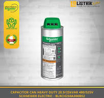 CAPACITOR SCHNEIDER ELECTRIC CAN HEAVY DUTY 525V 20.9/25kVAR 480/525V -  BLRCH250A300B52 di Listrikkitaofficial | Tokopedia