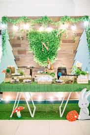 Style for every day we offer floating ledges, floating shelves, shelf kits, corbels, and, brackets with simple edge details and hiddden hardware that provide clean. Kara S Party Ideas Woodland 1st Birthday Party Kara S Party Ideas