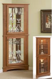 Wood box (plan on7036) this wood box is the height of the usual wood range, so it makes a convenient serving counter and provides a place for setting hot pans as they are taken from the stove. Corner Curio Cabinet Downloadable Woodworking Plan Woodworkersworkshop