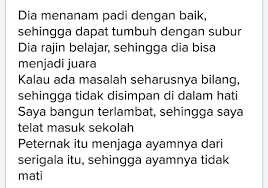 Untuk kata penghubung yang digunakan dalam kalimat. Membuat Kalimat Menggunakan Kata Sehingga 5 Contoh Brainly Co Id