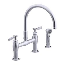 kohler parq 2 handle bridge kitchen