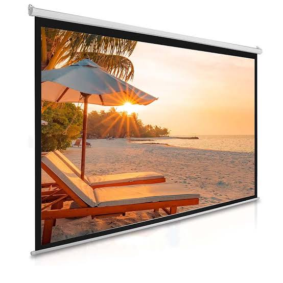 Eldo Electronic Projector Screen 180cm x 180 cm – Get4Less Ghana