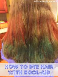 These colors appeal to children (and adults) when selecting a beverage, but the appeal doesn't end there. How To Dye Hair With Kool Aid Stockpiling Moms