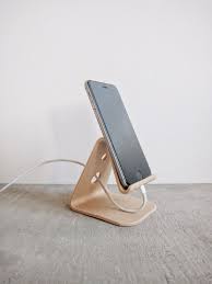 Dock Stand Smartphone Iphone Desk Organizer Printed In Wood Gift Idea Office Decor Scandinavian Decor Wood Gifts Desk Organization Wood Phone Stand