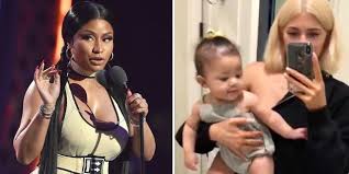 Nicki minaj hasn't yet revealed her baby's name, but the rapper shared the first photos of her adorable son — and shared his nickname. Nicki Minaj Says She Has Beef With Stormi Webster