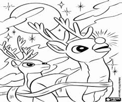 Find more reindeer cartoon coloring page pictures from our search. Rudolph The Red Nosed Reindeer Coloring Pages Printable Games