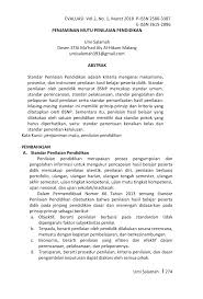 Pdf Penjaminan Mutu Penilaian Pendidikan