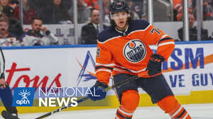 June 26, 1997 in regina, saskatchewan ca. Girlfriend Of Oilers Ethan Bear Says Player Was Attacked On Social Media After Loss Aptn News Youtube
