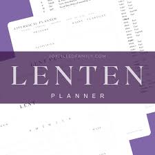 2025 Lenten Calendar & Planner