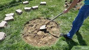 Your fire pit should be about 1 foot deep. 4 Ways To Build A Backyard Firepit Wikihow