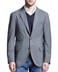 Brunello Cucinelli Deconstructed Travel Jacket Gray Travel Jacket Jackets Gray Jacket