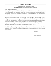 I have included details about my career in this cover letter and resume. Refrigeration Hvac Tech Cover Letter Examples Livecareer