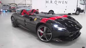 These two roadsters are designed in the barchetta style lacking a large windshield and are a reminiscence of the ferrari classics 166 mm, 750 monza and 860 monza. Gordon Ramsay S Ferrari Monza Sp2 Looks Delicious