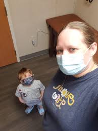 Getting 2-year-old to wear mask without complaints