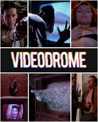 On - On February 4, 1983 “Videodrome” was released in theaters! Written and  directed by David Cronenberg and starring James Woods, Sonja Smits, and  Debbie Harry. Set in Toronto during the early