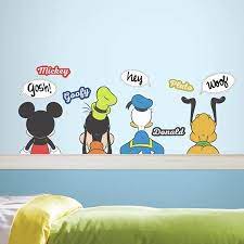 Mickey And Friends Peel And Stick Wall Decals With Dry Erase Walmart Com Disney Wall Decals Mickey And Friends Mickey Mouse And Friends This mickey mouse wall decal is sure to enhance your wall décor. pinterest
