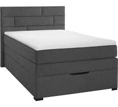 Boxspringbett 120x200 Mit Stauraum In Grau Finden Bettkasten Matratze Boxspringbett