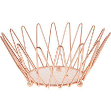Rose Gold Fruit Bowl Kitchen Dining Home Tk Maxx Rose Gold Kitchen Rose Gold Decorative Bowls