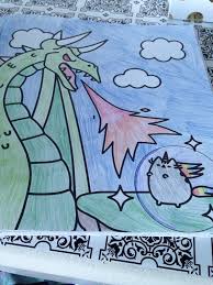 Therefore, coloring pages for girls should be chosen more selectively. Pusheen Adult Coloring Book Pusheen The Cat Amino Amino