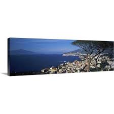 Check spelling or type a new query. High Angle View Of A Town At A Coast Sorrento Campania Italy Canvas Wall Art Overstock 16891197