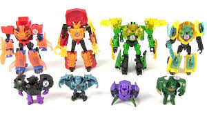 Cartoons are for kids and adults! Decepticon Hunters Battle Packs Transfomers Robots In Disguise Toys Full Set Youtube