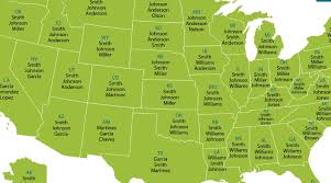 A large number of russian surnames also end in evich, ovich, or just ich citation needed. This Map Shows The Most Common Last Name In Your State Rare