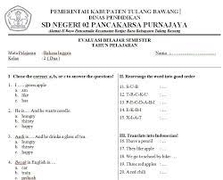 Check spelling or type a new query. Soal Bahasa Inggris Sd Kelas 2 Soalujian Net