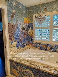 The 'gingko acoustic panel' by stone designs is a bad inspiration bathroom inspiration fish scale tile fireclay tile beautiful bathrooms interiores design sweet home new. 36 Tropical Fish Handmade Mosaic Ceramic Tiles Ideas In 2021 Handmade Mosaic Ceramic Tiles Mosaic Tiles