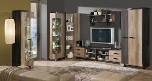 Wohnzimmer Komplett Set A Sichling 7 Teilig Farbe Eiche Braun Schrank Farbe Wohnen Wohnzimmer