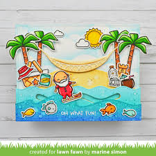 Blue Marine Craft: Lawn Fawn