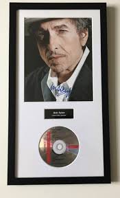 Sold at Auction: Bob Dylan, Bob Dylan Signed Framed CD Display Certified
