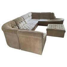 In nette staat verkerende witte design hoekbank van gerenomeerd duitse fabrikant laauser. Laauser Germany Modular Seating Landscape Corner Sofa 8 Elements Modular Sofa Corner Sofa Leather Sofa Chair
