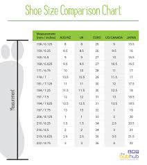 Buying School Shoes Online Size Comparison Chart Bub Hub