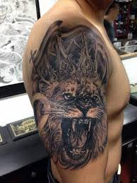 Brilliant collection of lion tattoo on hand with perfect designs. Crown Lion Tattoo On Arm Novocom Top