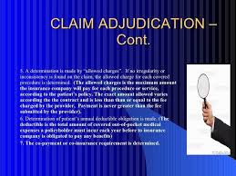 Healthcare Claims Adjudication Process Flow Chart Www