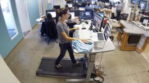A treadmill desk is a desk that is attached to a treadmill which gives you the ability to work while you walk on the treadmill. We Tried A Treadmill Desk Because Sitting At Work Is Killing Us Youtube